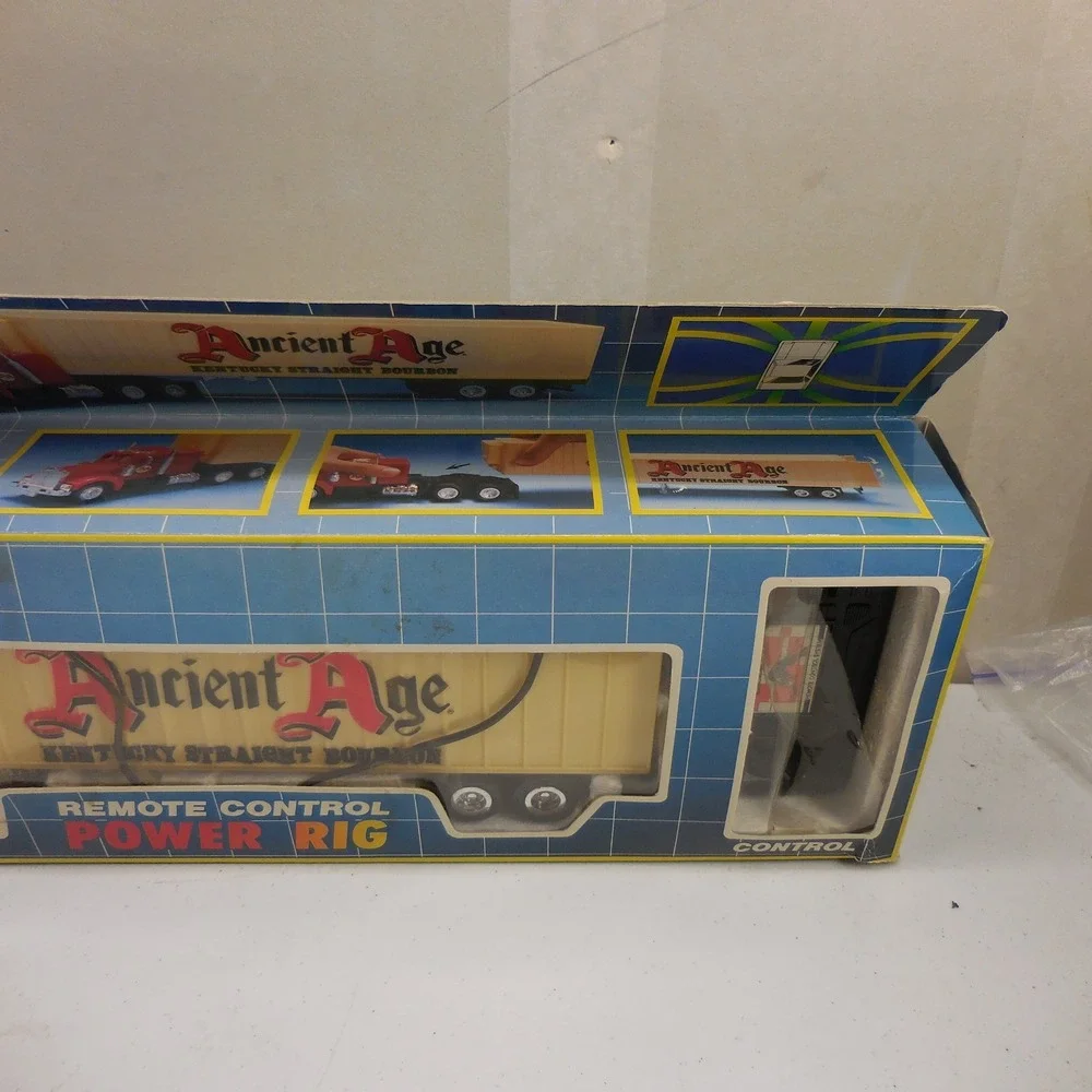 Vintage Ancient Age Bourbon Remote Control Power Rig Semi Truck Toy No. 4732